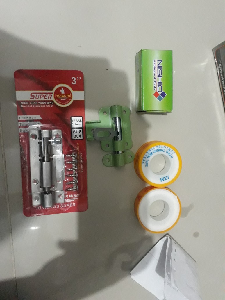 1 Set | Silinder Kunci Palazzo / Vpr Besar / Jantung Kuningan / Cylinder Press Door Lock Key