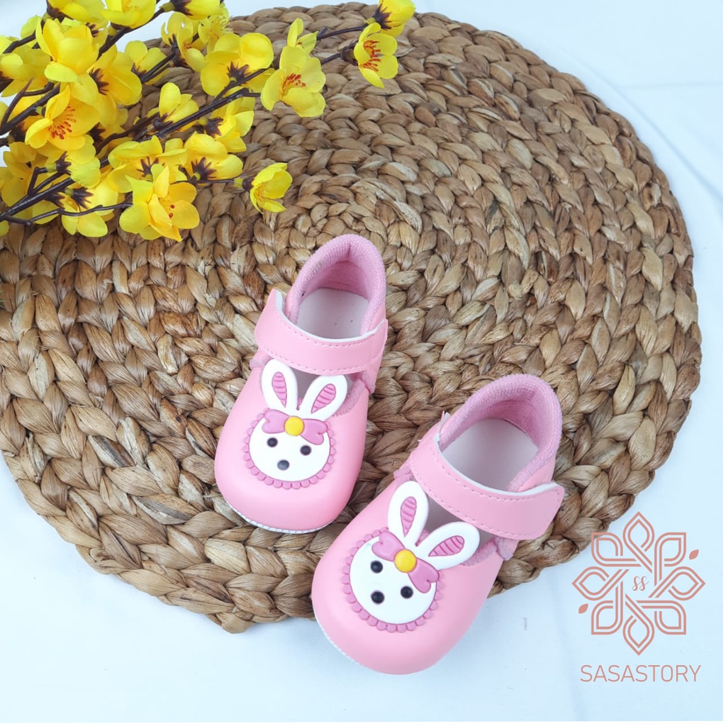 SEPATU PREWALKER BABY BAYI KELINCI 0-12 BULAN ANAK PEREMPUAN CP06