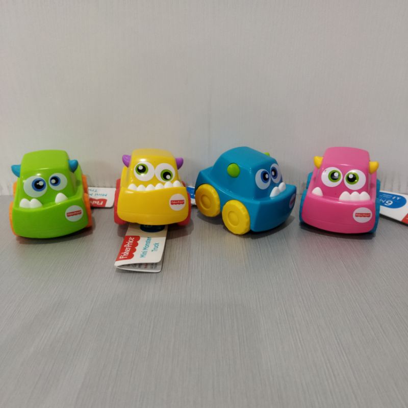 ori original fisher price monster truck mini mainan mobil anak bayi balita toys mobilan hadiah kado