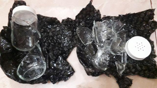 Tempat Bumbu Garam Lada/ Salt Pepper Mini Jar / Seasoning Bottle Gelascp