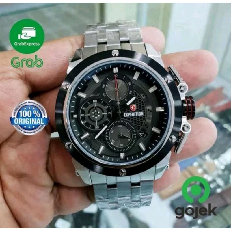 Unik Sale Jam Tangan Pria Expedition E6775 Mc Black Dof Sofgold Original