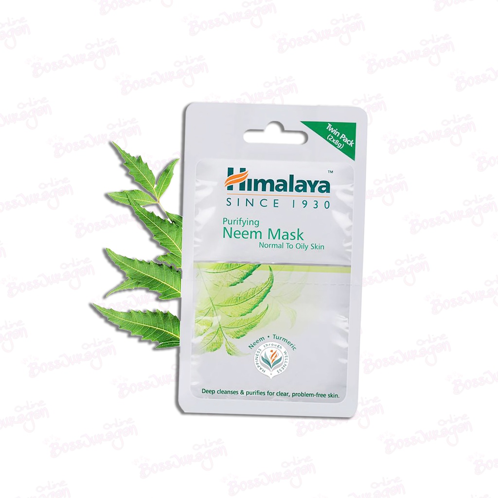 (BOSS) (Sachet) HIMALAYA NEEM MASK 16ML / MASKER HIMALAYA SACHET / HIMALAYA MASKER