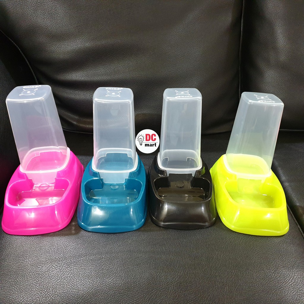 Pet Dispenser Kecil / Pet Feeder Tempat Makan Kecil