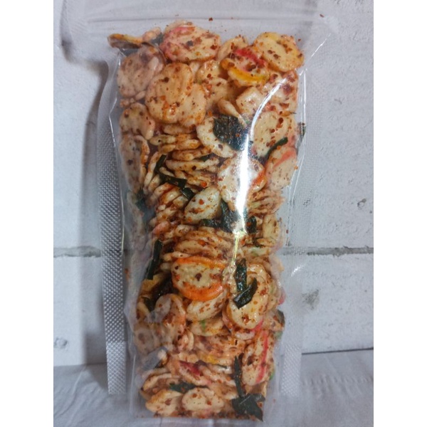 

krupuk seblak Pedas daun jeruk