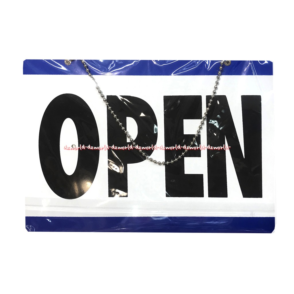 Open Gantungan Pintu Open Seng Label Open Store Buka Lebel Sign Board Opened Cocok Untuk Kios Toko Outlet