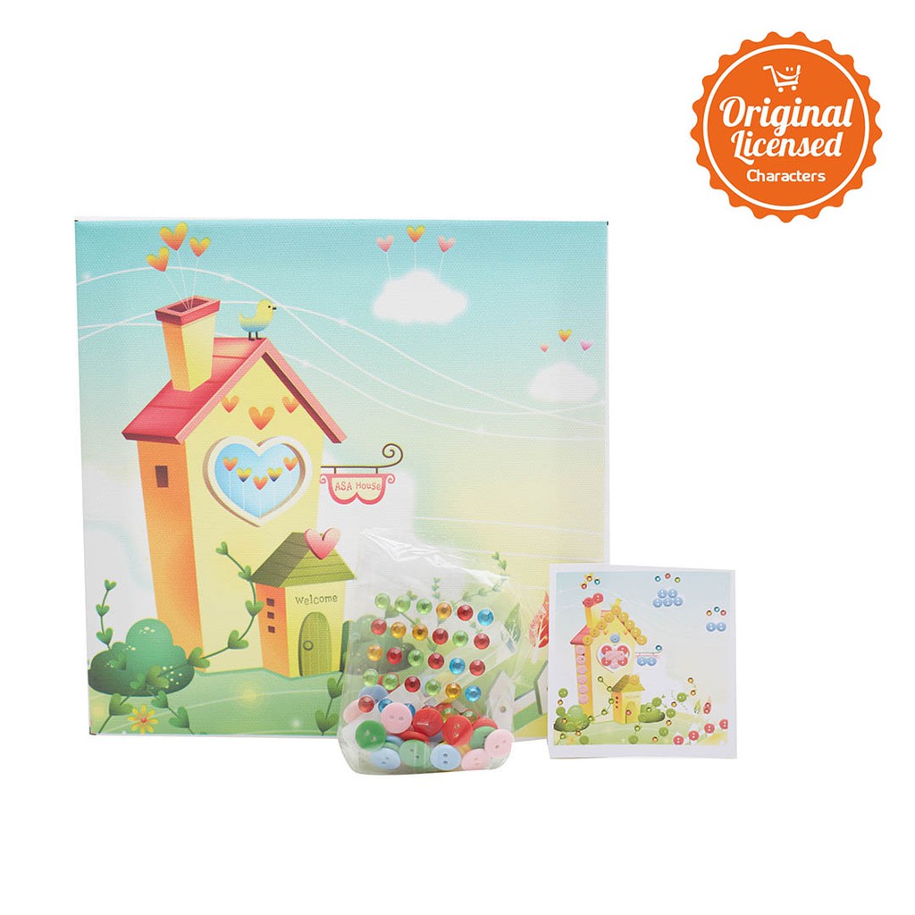 

Character Land - L.Blend Kanvas Kancing (Button Canvas) Kecil TAW assrt Type D