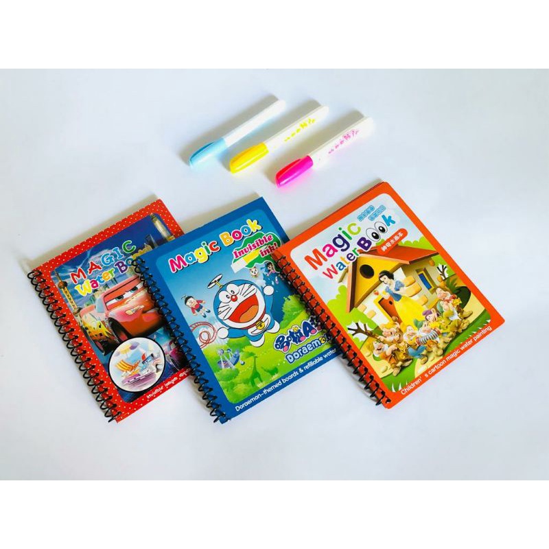 

MAGIC WATER BOOK (Buku mewarnai Ajaib)