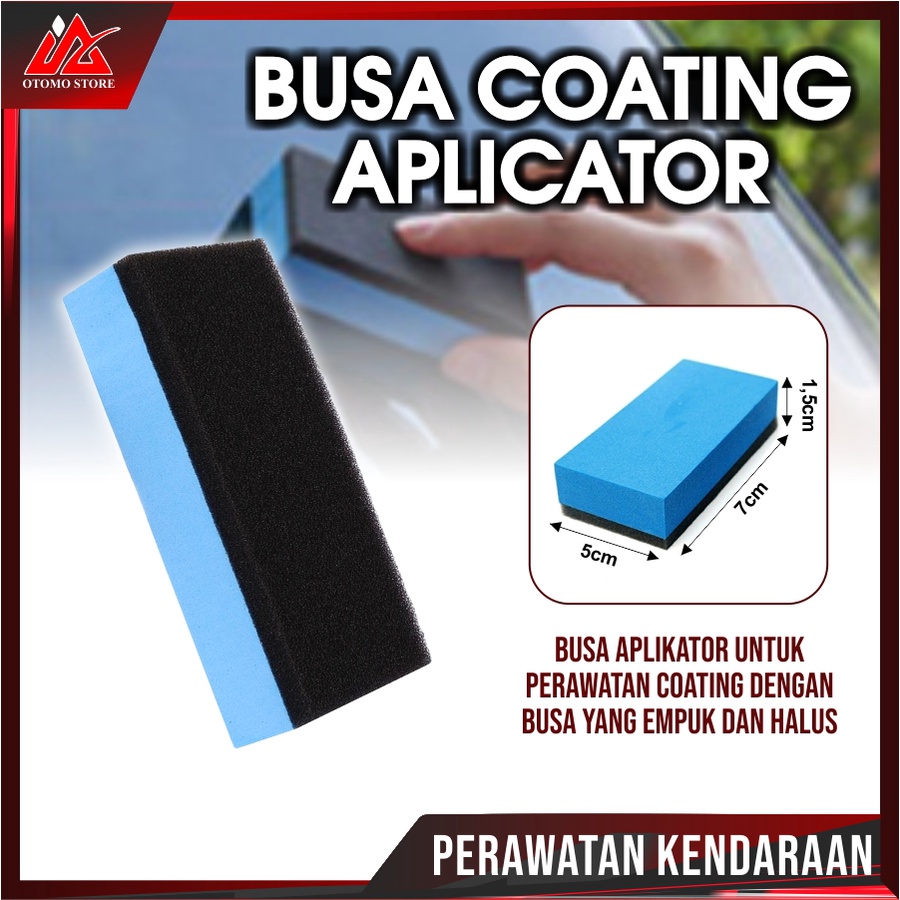 BUSA COATING Applicator Pad for Ceramic Coating Busa Aplikator Pad Coating Sealant Perawatan Kendaraan