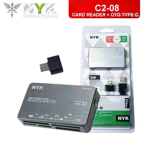 Card Reader NYK V2-08 / C2-08 (micro/ms/XD/SD/CF) Original