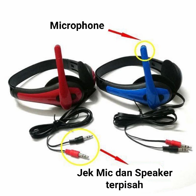 Headset Gaming Mini MBL-588 Headphones With Mic 3.5mm Plug Computer PC