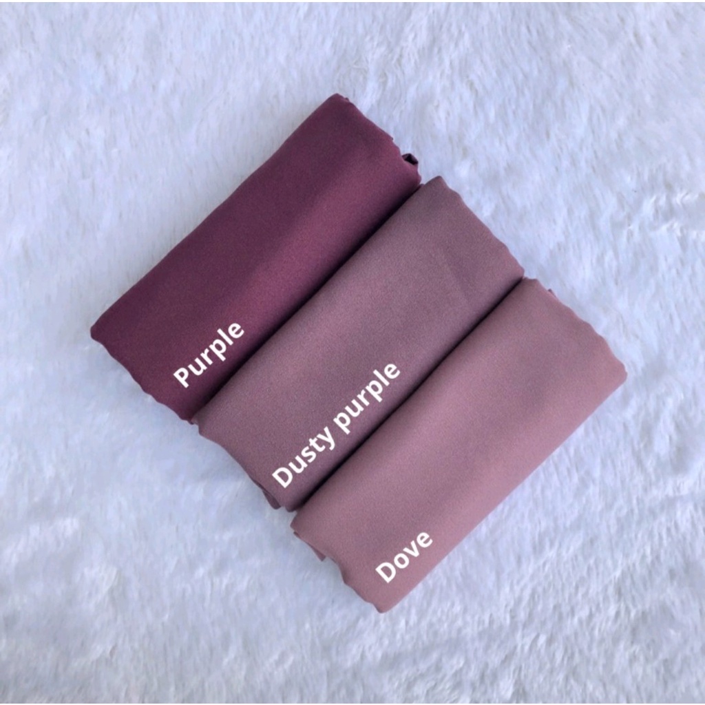 PART 3 : PASMINA DIAMON 175x75 PASHMINA DIAMOND GEORGETTE-DOVE