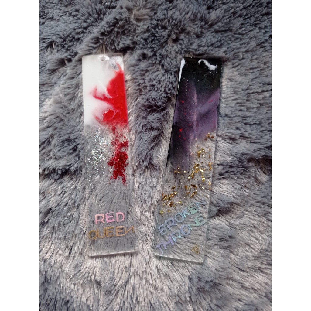 

Pembatas Buku Resin - Custom (Bisa tambah nama)