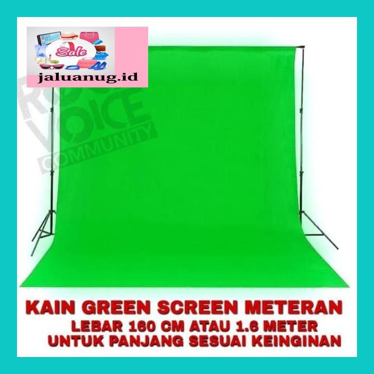 

540Fty Kain Greenscreen Hijau Stabilo Bahan Spunbond 5S20Jtyy