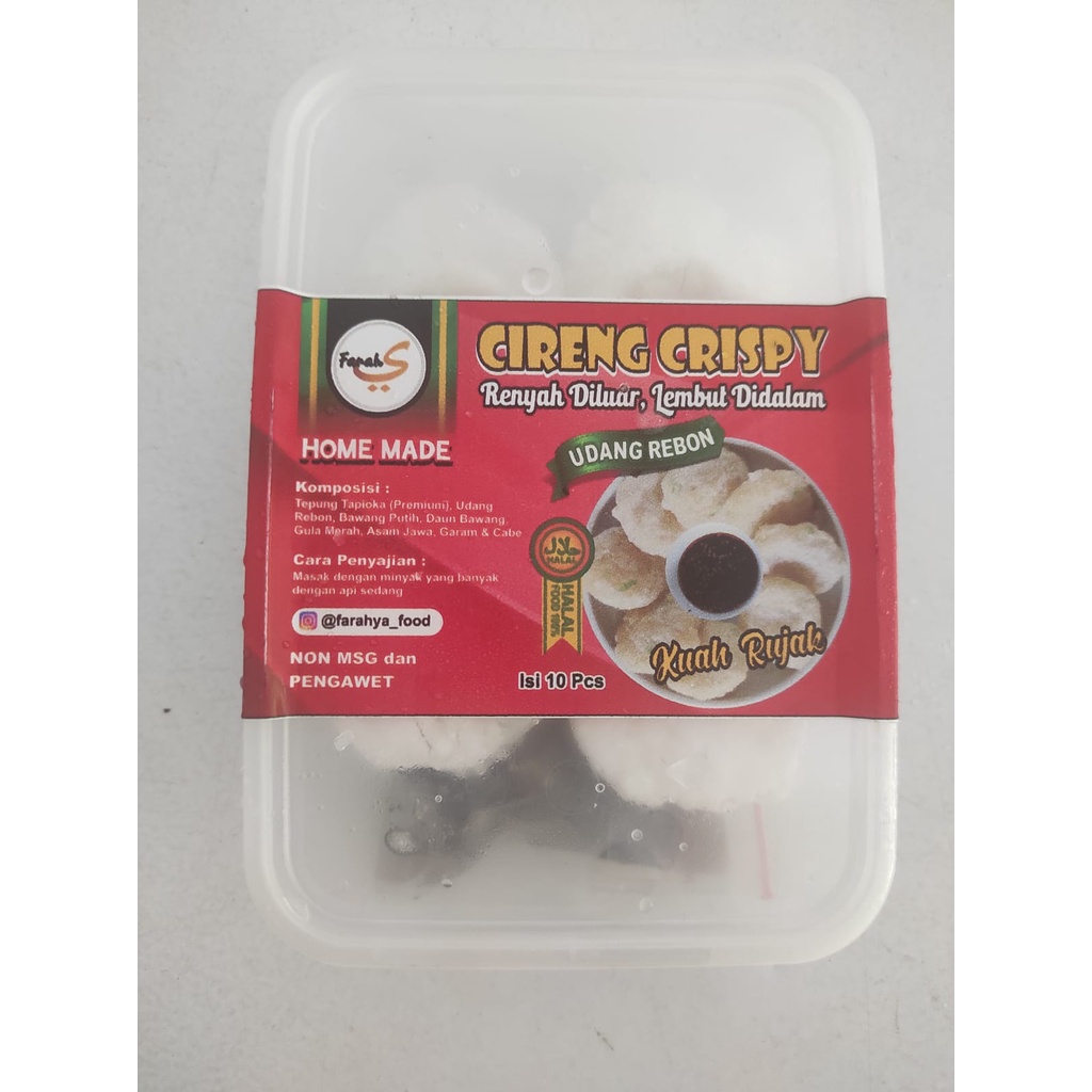 

Cireng Frozen - Cireng isi 10 pcs/Frozen food