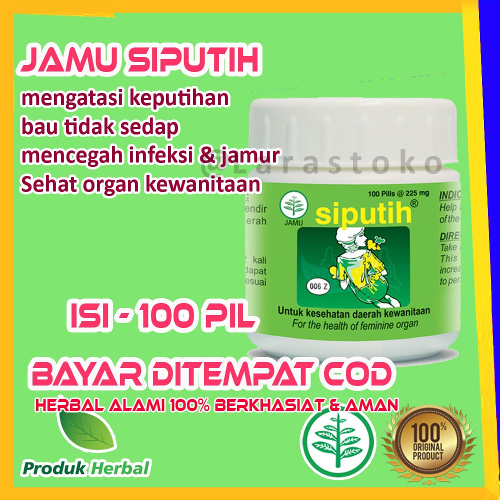 Obat Keputihan Jamu Masalah Wanita Si Putih Organ Kewanitaan Gatal Bau Kesehatan Ibu Dan Gadis Cod Shopee Indonesia