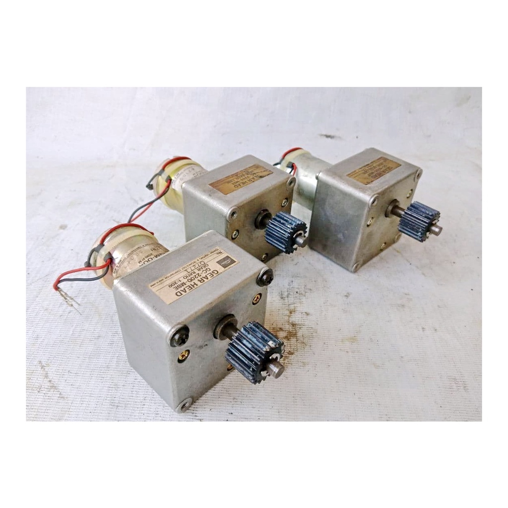 Dc Motor Gearbox Toshiba 24V 20Rpm