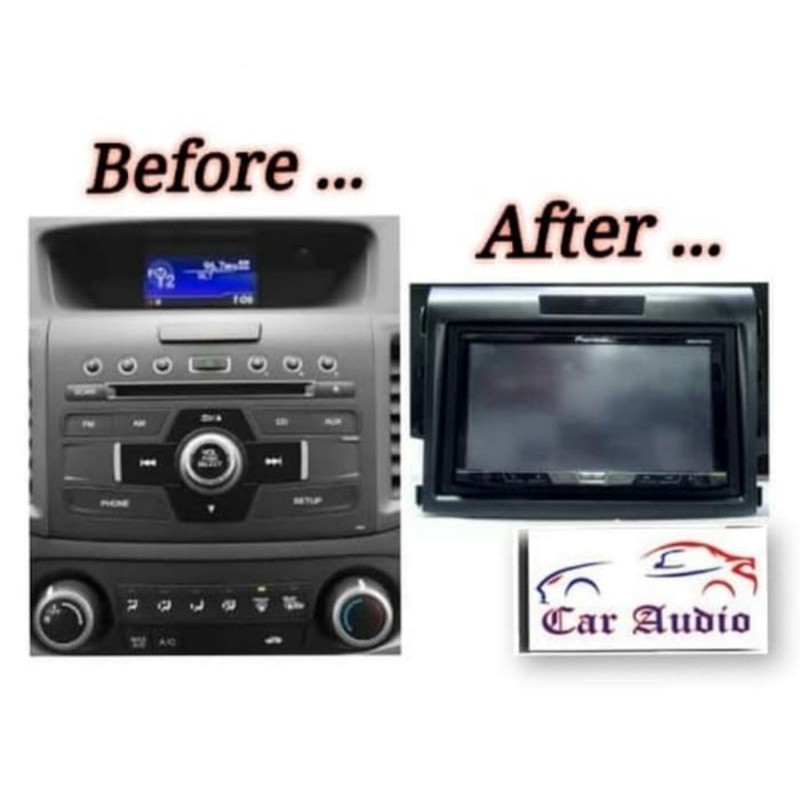 Frame CR-V 2012 - 2015 Frame Head Unit CRV 2012 - 2016 Frame 7 inch CRV