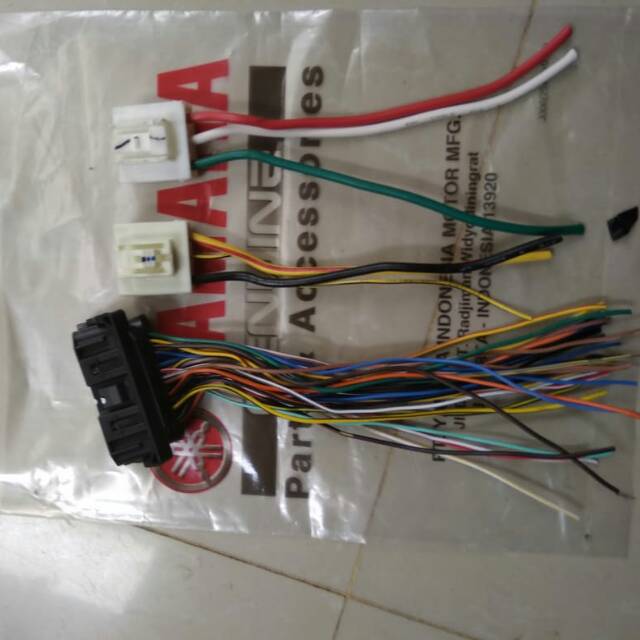 kabel soket ecu ecm Yamaha Aerox Lexi Freego 125vva xmax fi original
Asli ygp