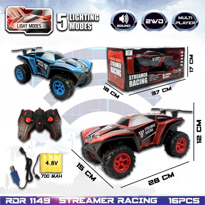 RC Rock Crawler Offroad Mainan Mobil Remote Control RDR1149