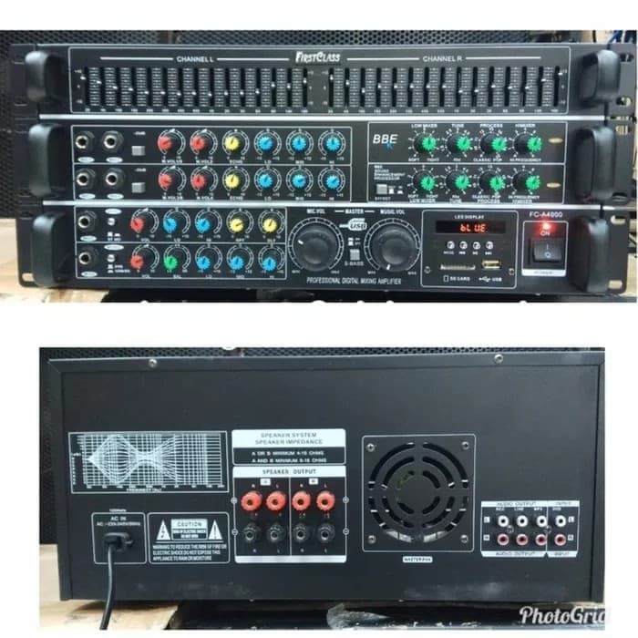 AMPLI KARAOKE 3in1 firstclass fc A-4000