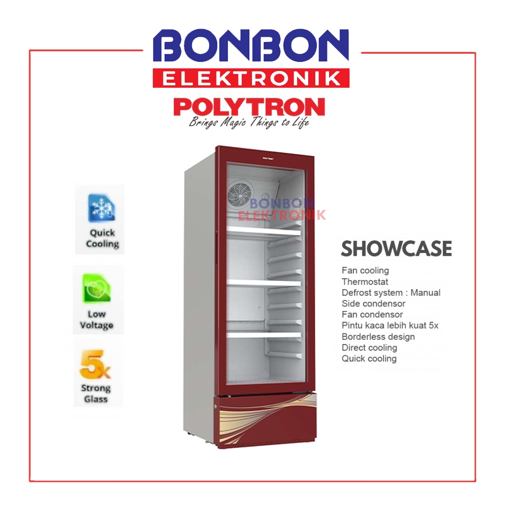 Polytron Showcase SCN 187 R / SCN187R 180L Elegant Borderless Design