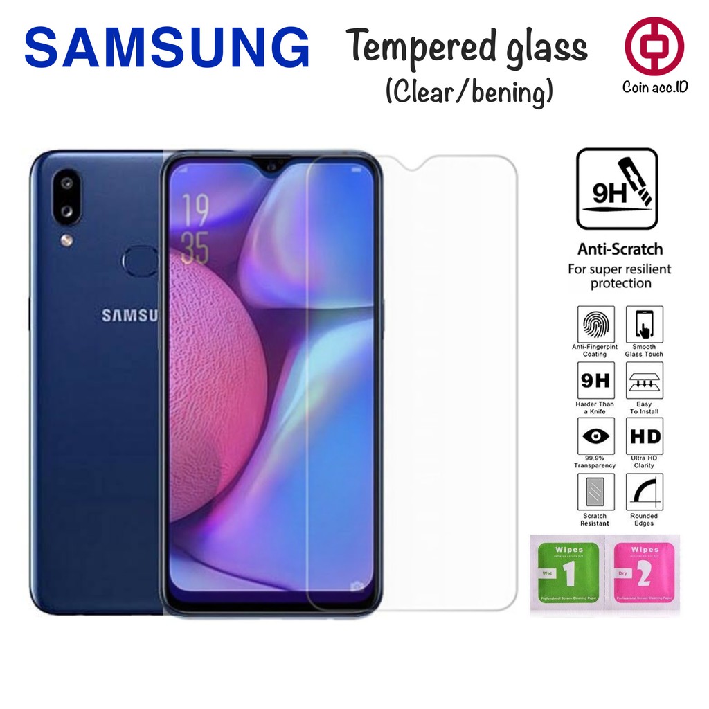 Tempered Glass SAMSUNG M20 - anti gores kaca bening 9H