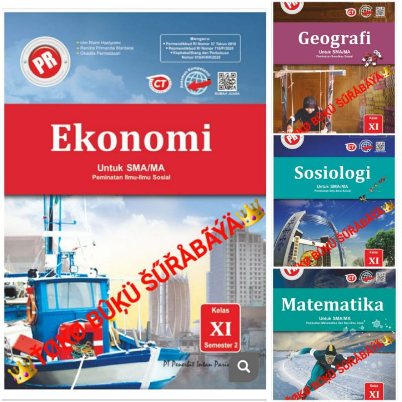 BUKU LKS / PR SMA KELAS XI , 11 MAPEL IPS SEMESTER 2 INTAN PARIWARA