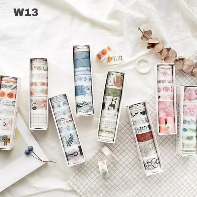 

Paling Dicari] 8Pcs/Set 2M Washi Masking Tape Selotip Stiker Jepang #W13 - Opsi B