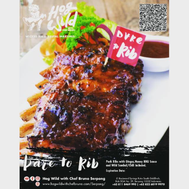 

Hog Wild Frozen Dare to Pork Ribs (Wholesaler resmi)