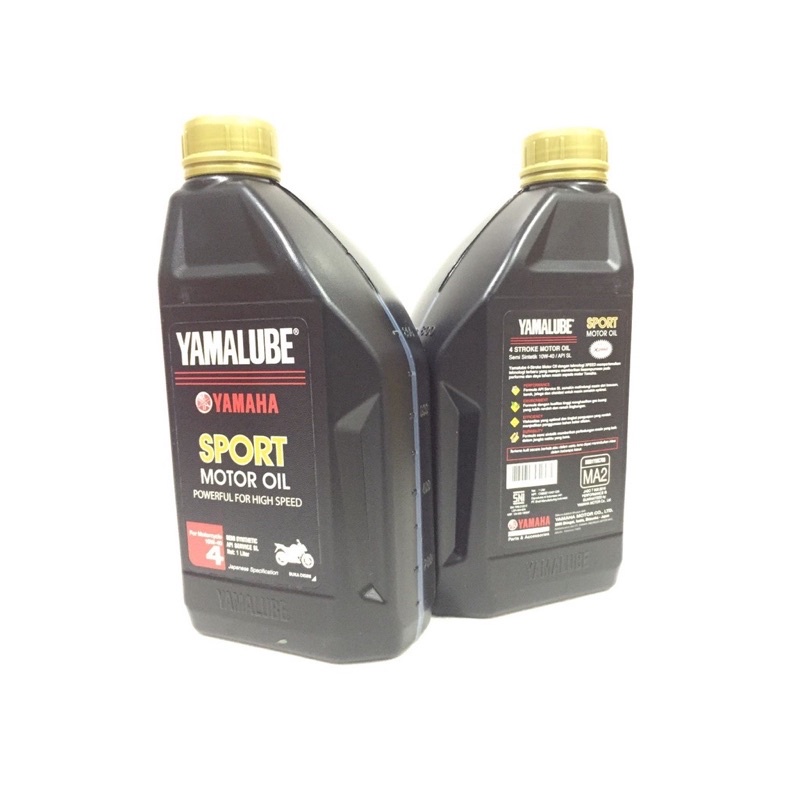 Oli yamalube Sport Oli yamaha sport 1Liter Original (Hitam)