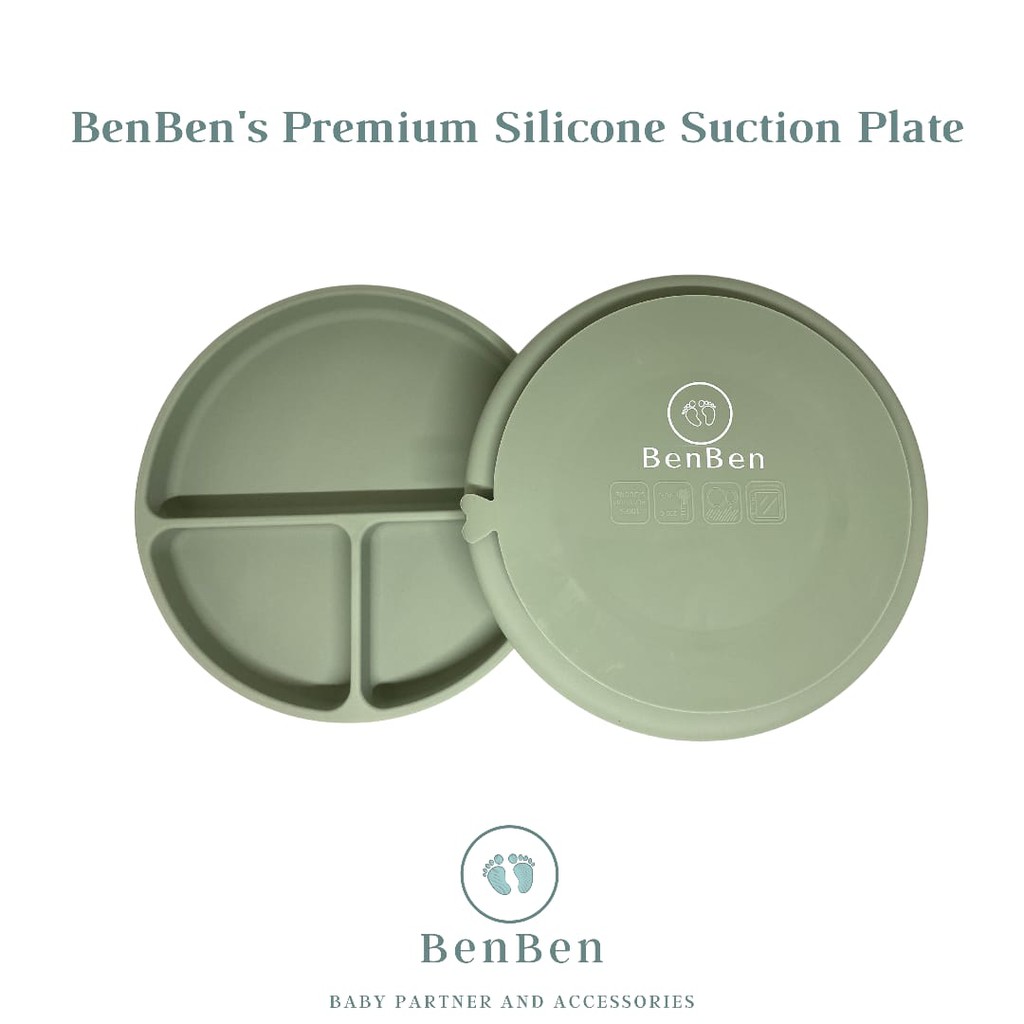 BenBen Premium Silicone Suction Plate