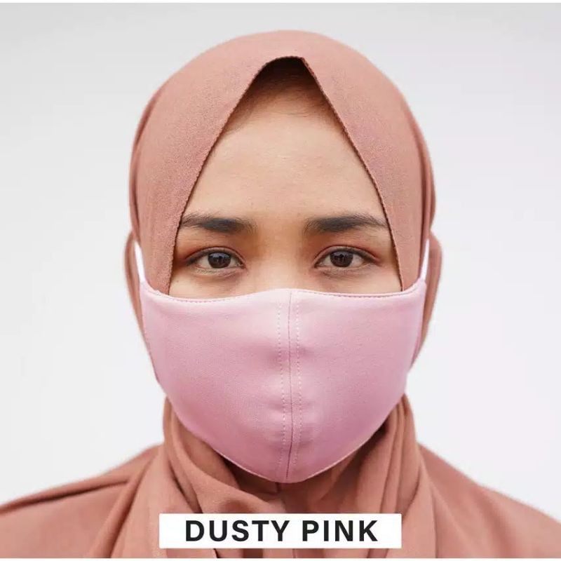 Jual Masker Kain 3ply Premium ( Hijab ) | Shopee Indonesia