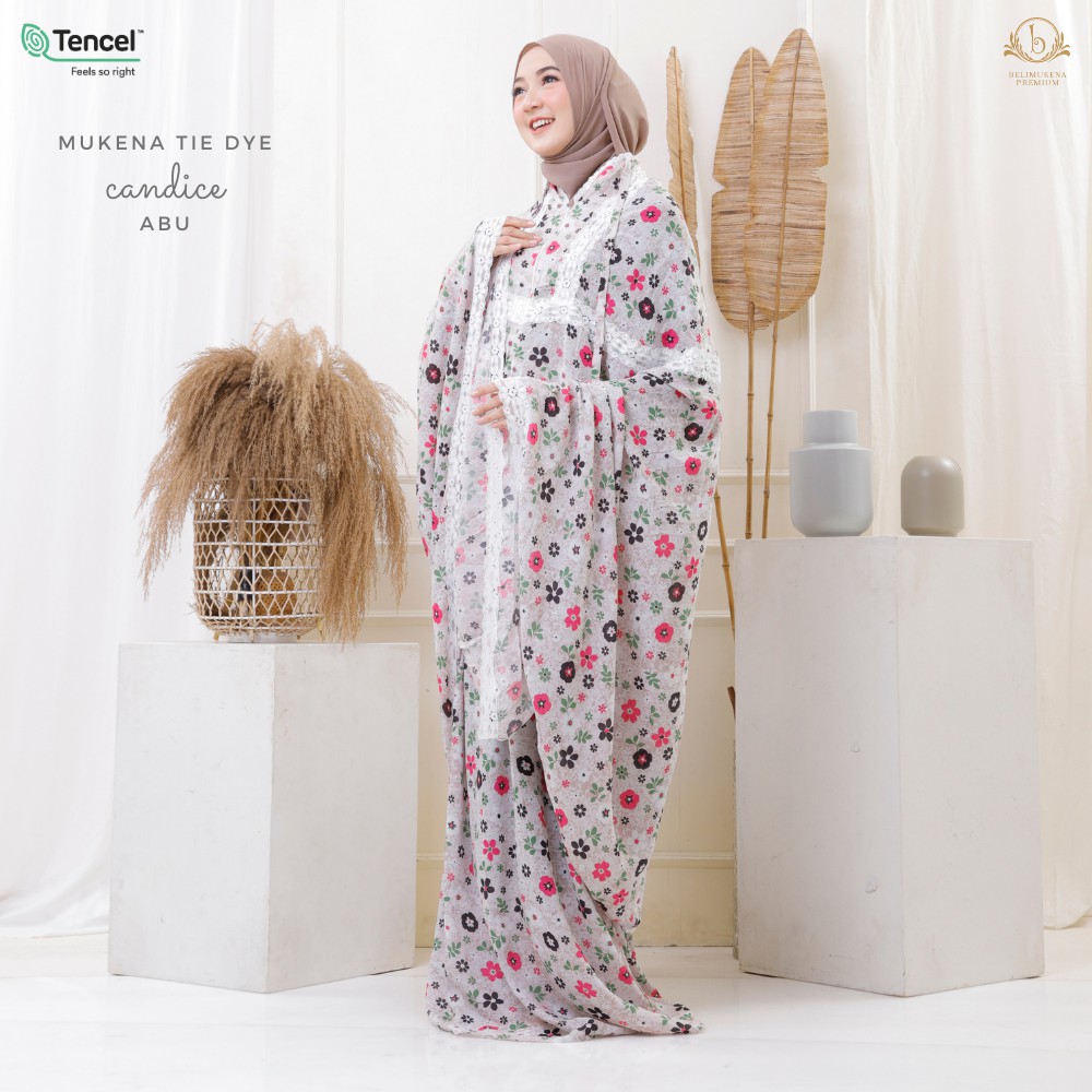 Mukena Tiedye Candice Abu (Mukena 2 in 1)