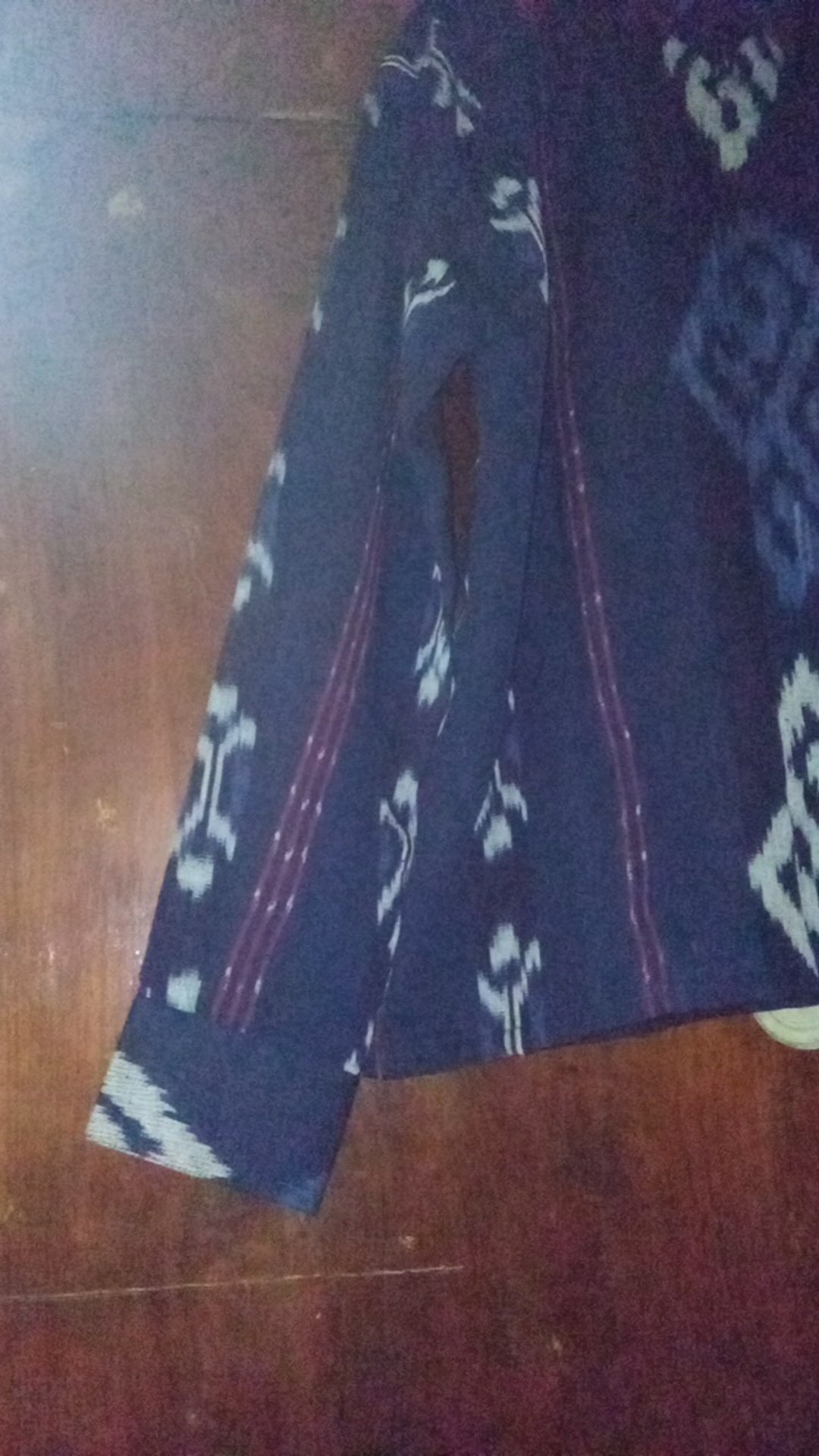 Raharja Kemeja Batik Pria Full Furing Bahan Tenun Troso Jepara