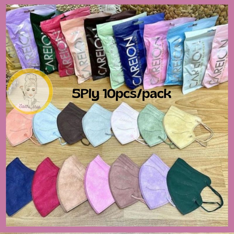 Masker Careion Duckbill 5ply Hybrid 10pcs/pack