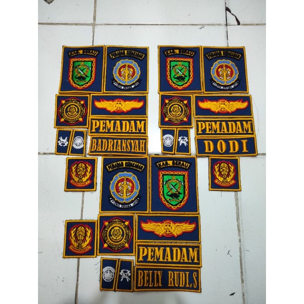 atribut damkar 3D mantul