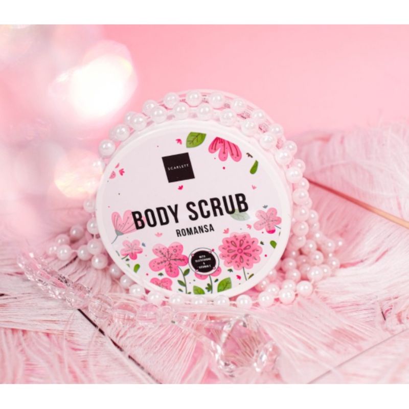 Scarlett Whitening Body Scrub (LULUR) / scarlet