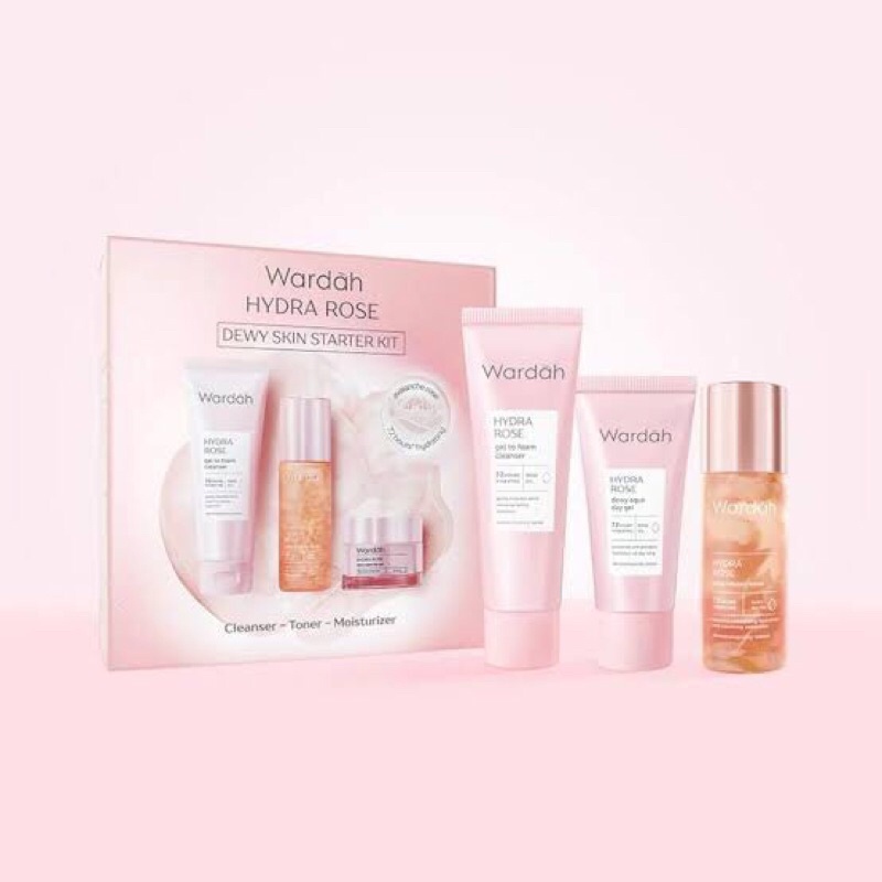 WARDAH HYDRA ROSE DEWY SKIN STARTER KIT