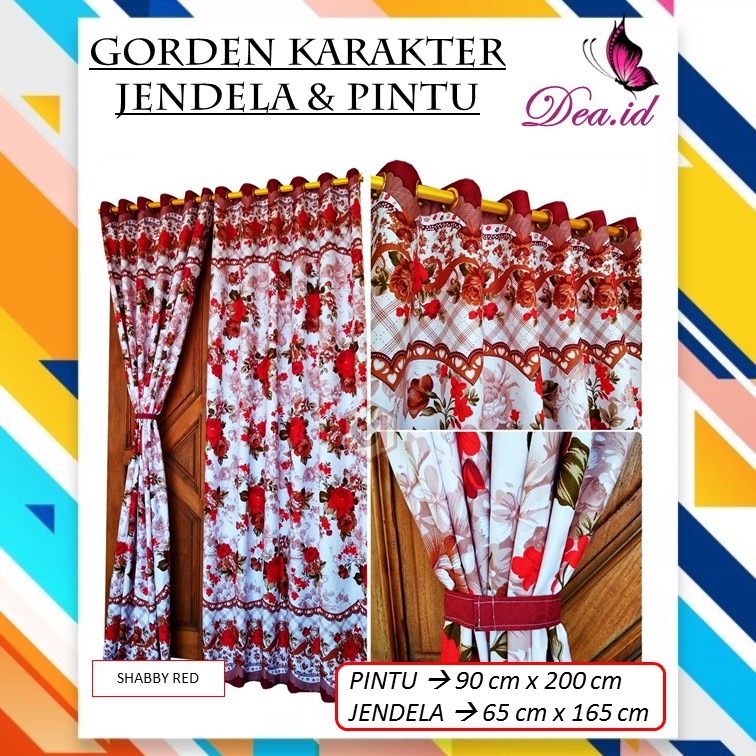 [DEASHOP] [PINTU ALL] GORDEN/KORDEN/HORDEN/HORDENG KARAKTER 95 X 200 CM (1KG=6 PCS)