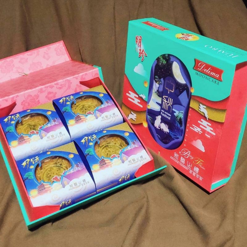 

mooncake jumbo lux Delima Moon Cake