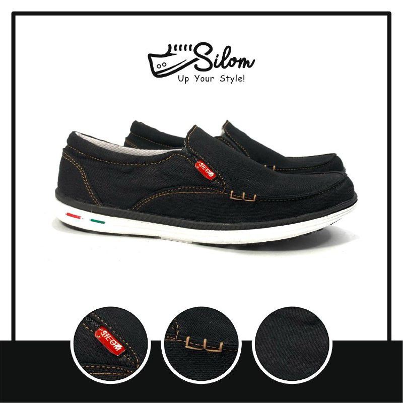 Sepatu Pria Kasual Slip On Levis Terbaru Kekinian Cowok Original Brand Silom