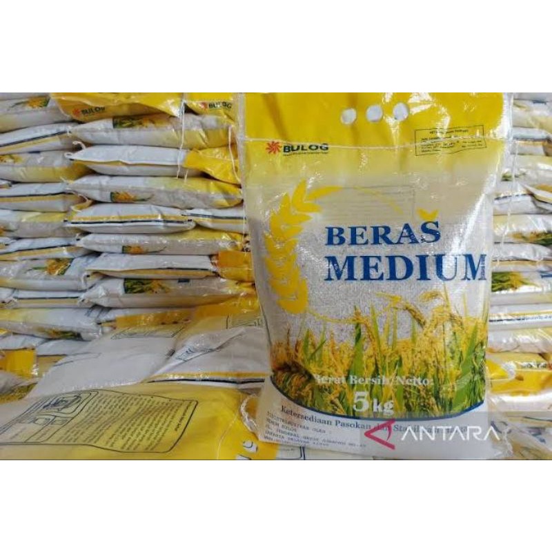 Jual Bulog Medium Beras 5 Kg Shopee Indonesia