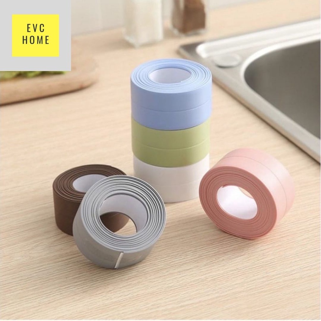 EVCHOME 2,5cm x 3m Seal Tape/ Penutup Celah Jendela/ Pintu Anti Debu/ Serangga