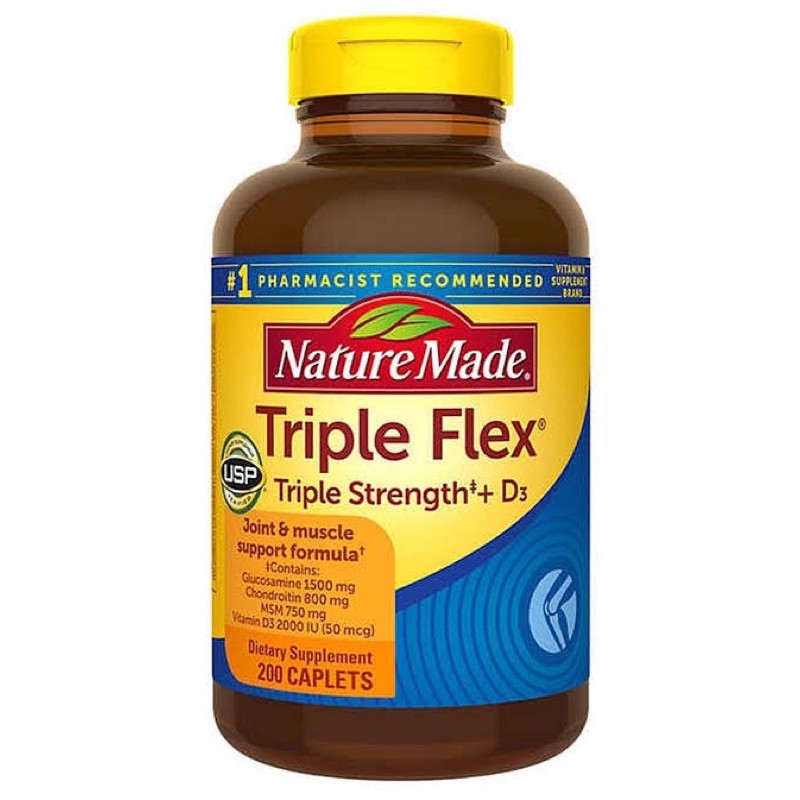 VITAMIN NATURE MADE TRIPLE FLEX 100% ORIGINAL