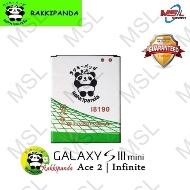 RakkiPanda Baterai Samsung Galaxy S3 Mini / Ace 2 / Infinite / S Duos
