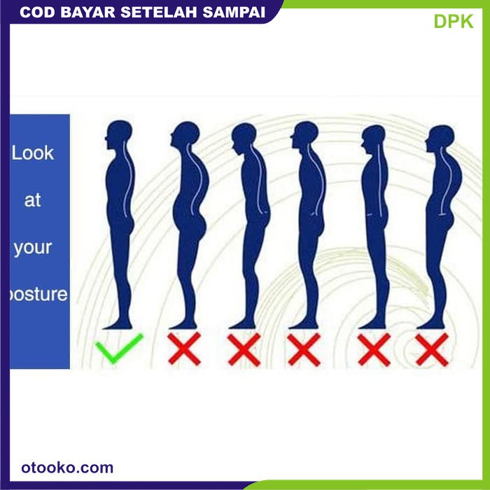Alat Bantu Terapi Koreksi Tulang Punggung Penegak Tegak Postur Tubuh