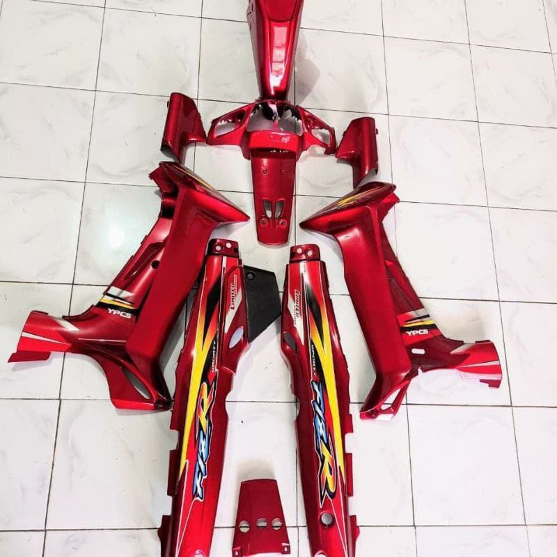 cover body bodi halus f1zr fizr FULL MERAH fullset bodi halus fiz r f1zr