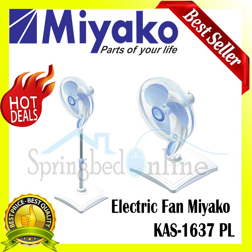 Electric Fan Miyako KAS 1637 PL
