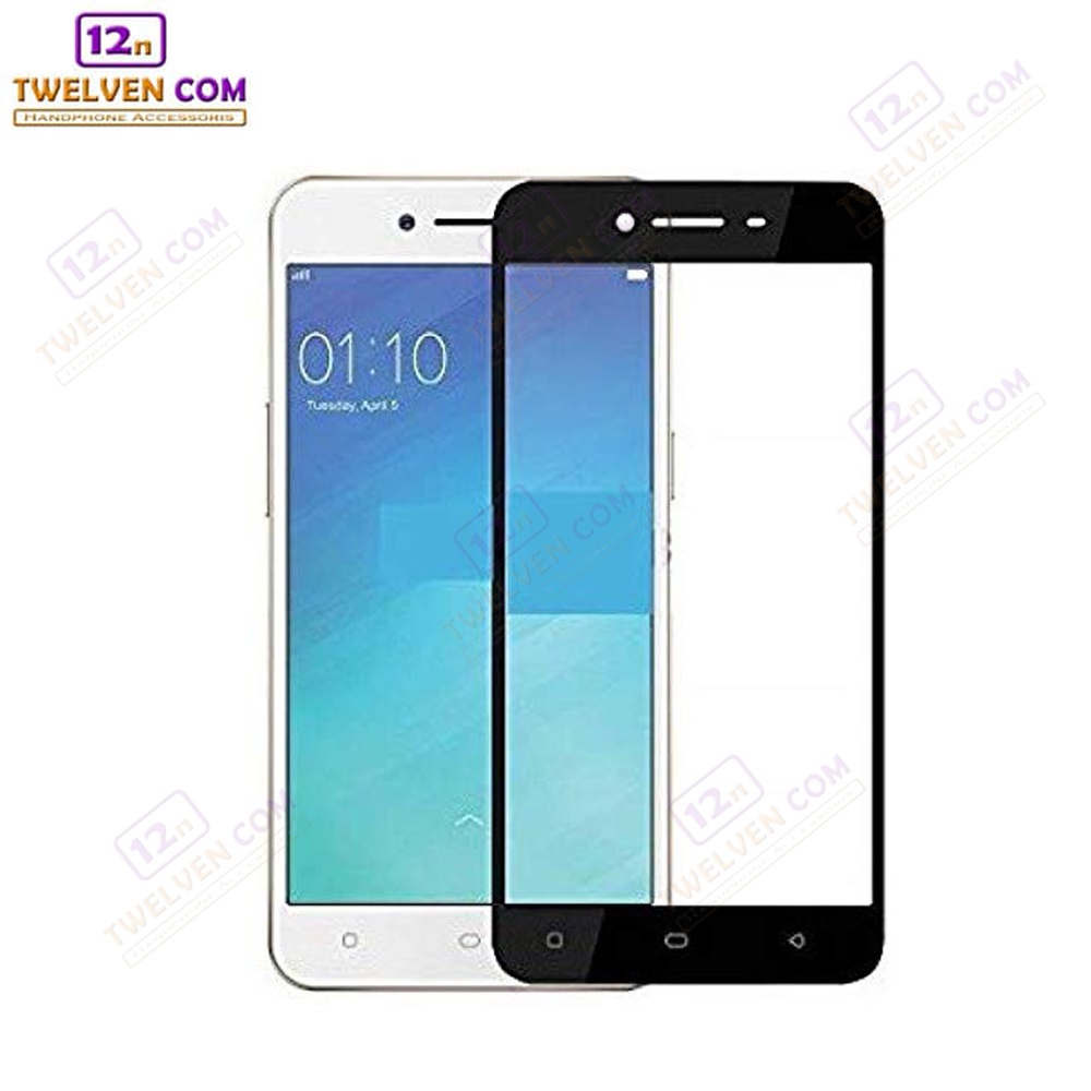 [FLASH SALE] zenBlade 5D Full Cover Tempered Glass Vivo Y53 - Hitam