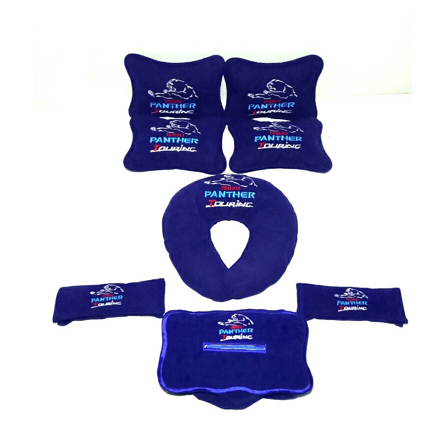 Bantal Aksesoris mobil Panther Touring Biru